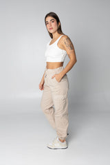 Jogger para mujer Pasión - Beige