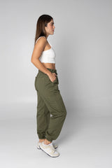 Jogger para mujer Pasión Verde Militar