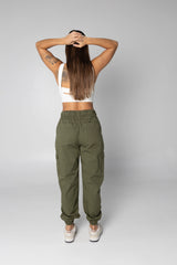 Jogger para mujer Pasión Verde Militar